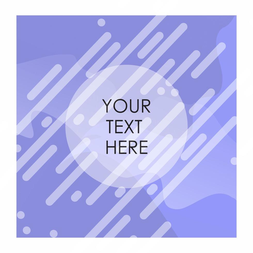 Purple and white background with typography vector