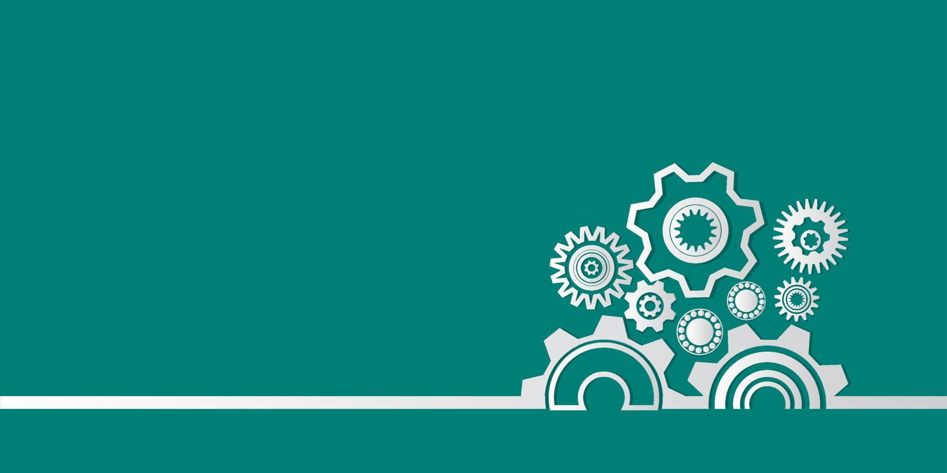 gear icon stacked. business icon. flat cartoon for the business idea, web design. vector illustration