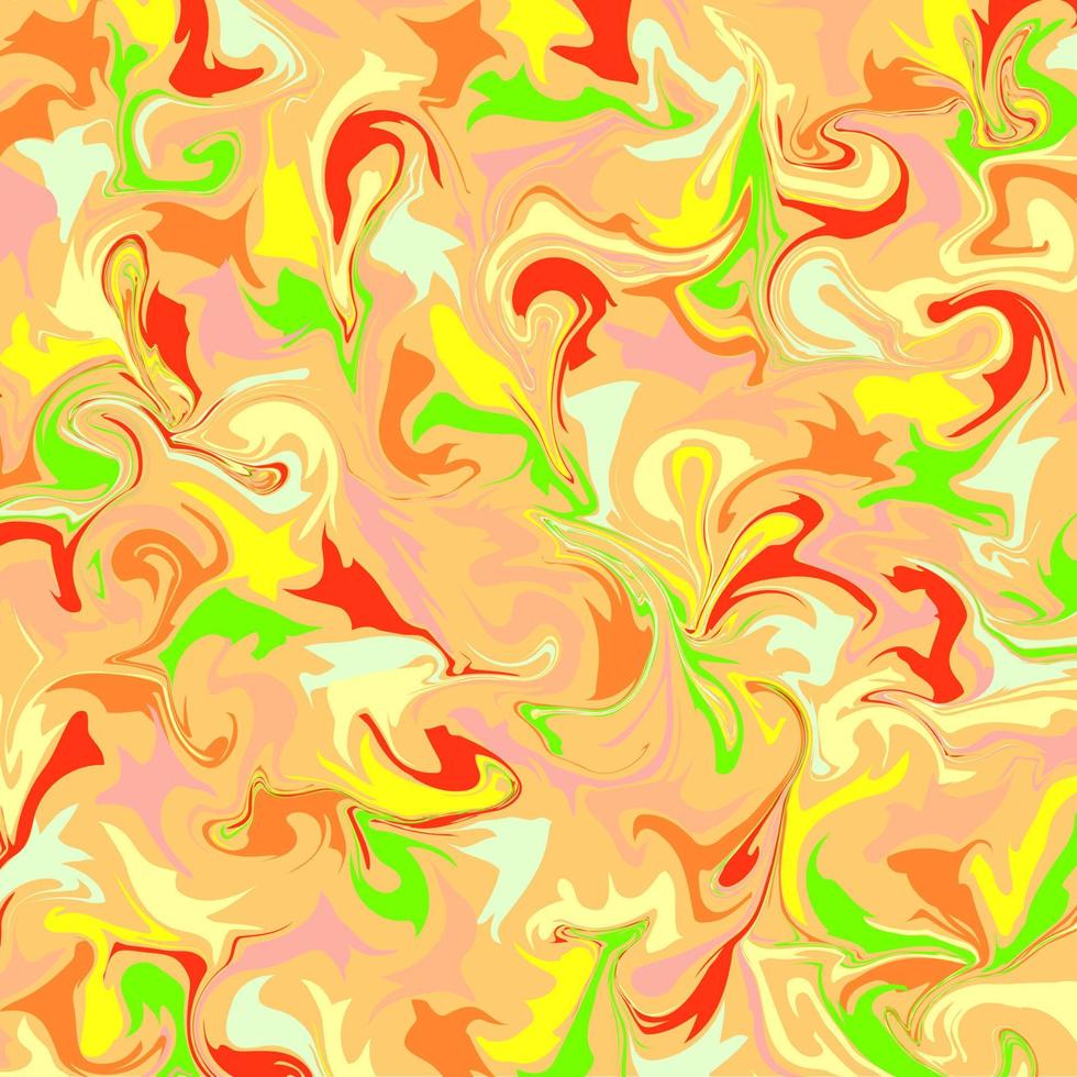 fondo de textura de tinta de mármol colorido, dibujado a mano. patrón de acuarela abstracta. salpicadura de pintura. líquido colorido. usado para poster, folleto, invitación, portada. ilustración vectorial vector