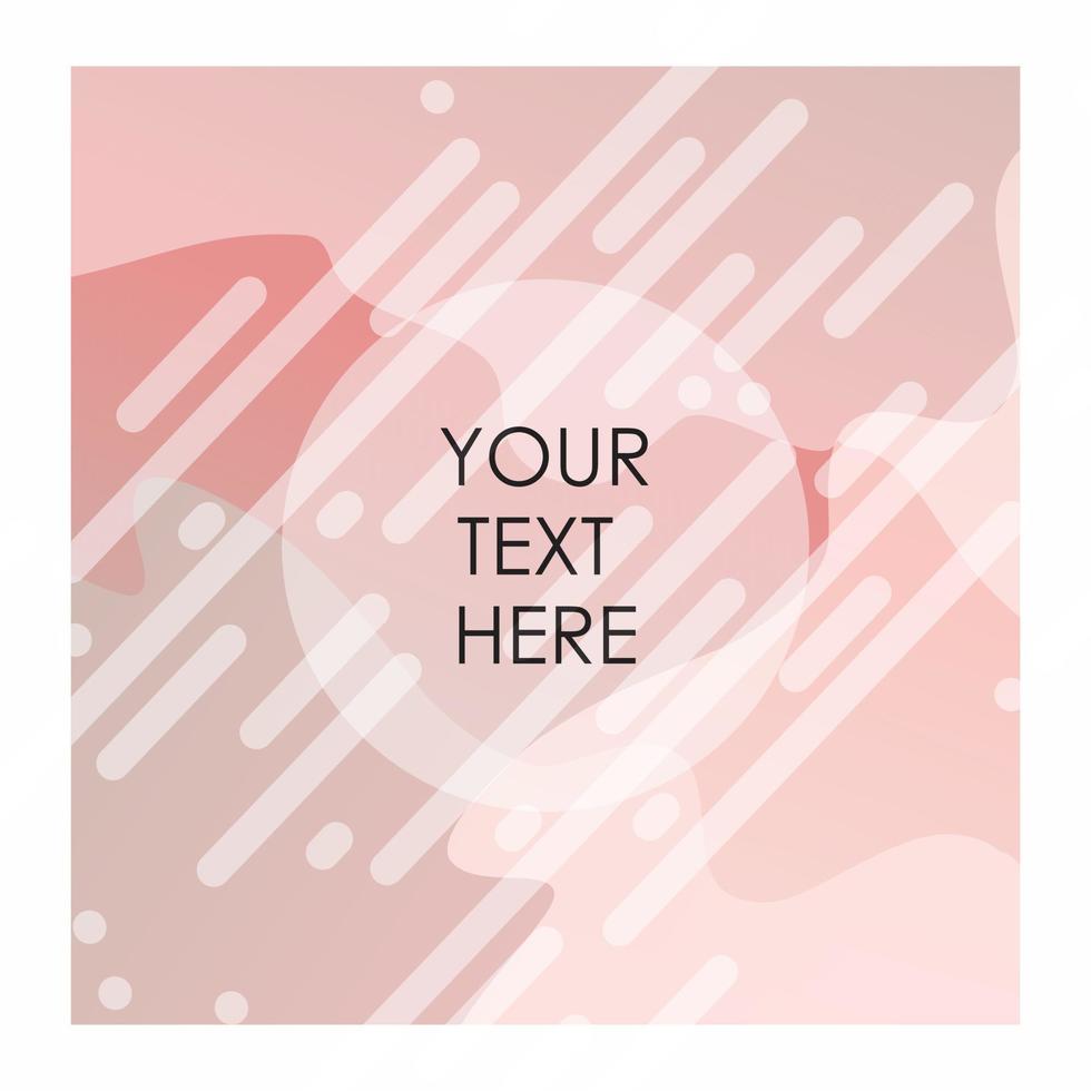 Red and White mix color background with typography vector