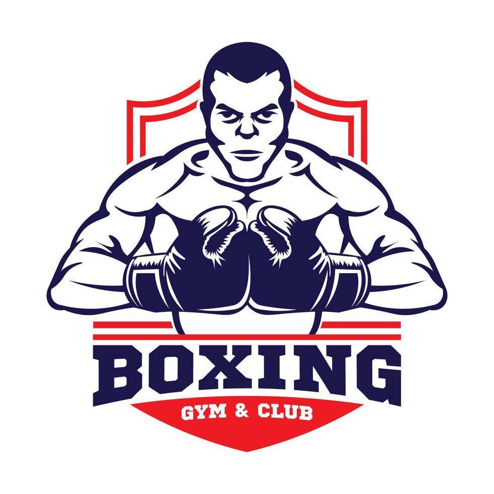 Boxingman vector illustration, perfect for tshirt and Boxing club logo design