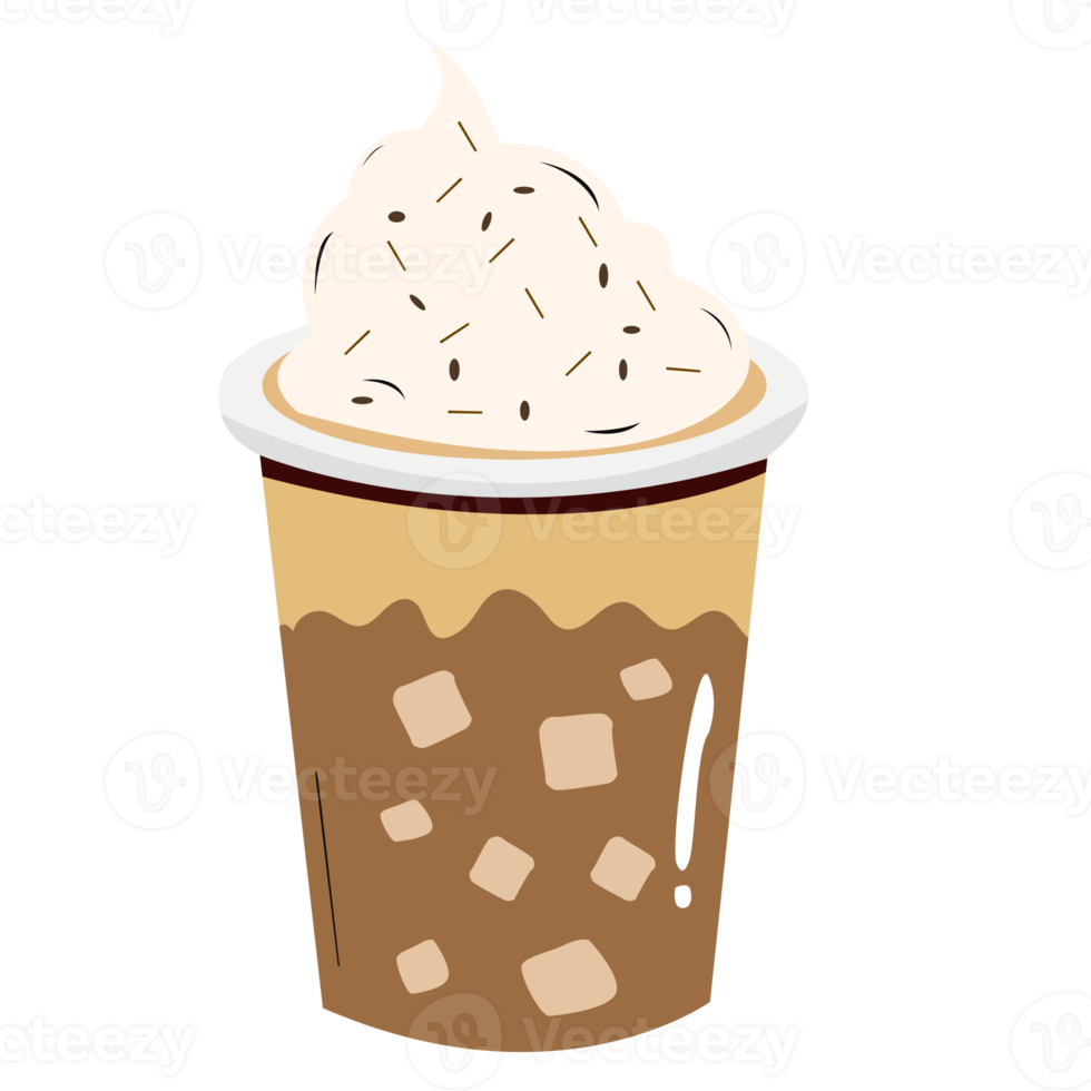 Café Gelado PNG