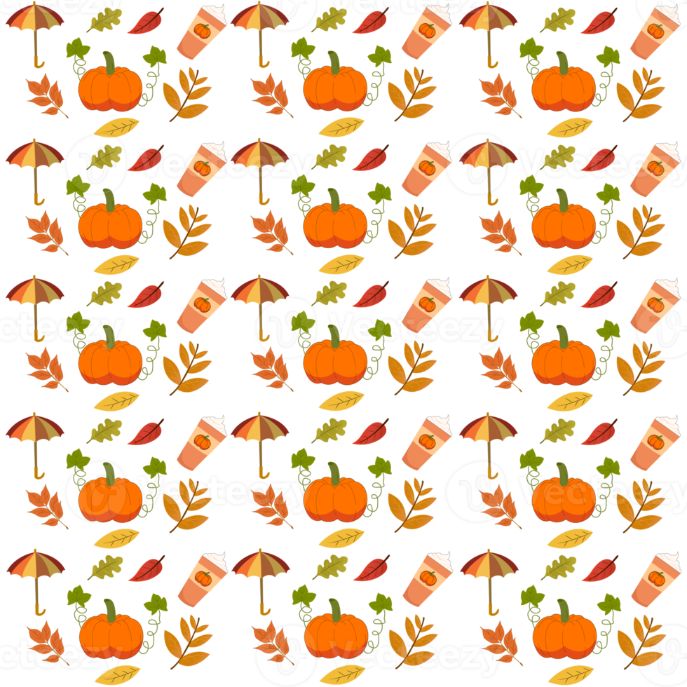 Fall Seamless Pattern png