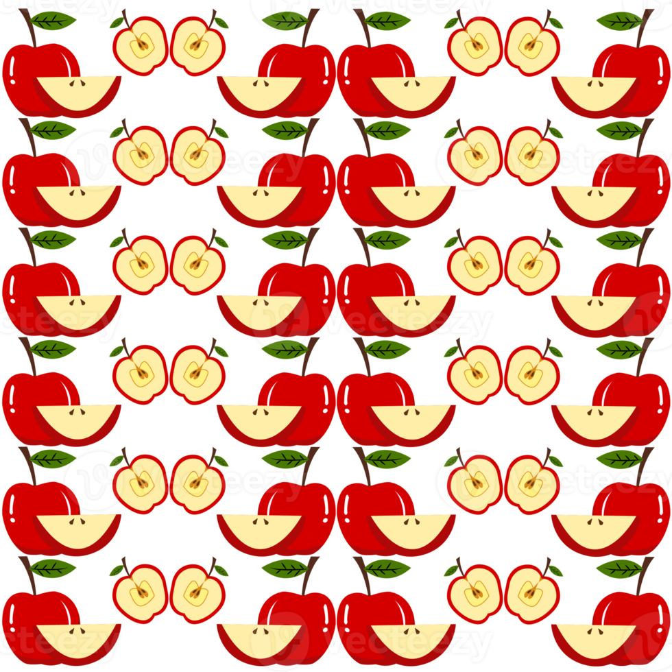 Apple Seamless Pattern png