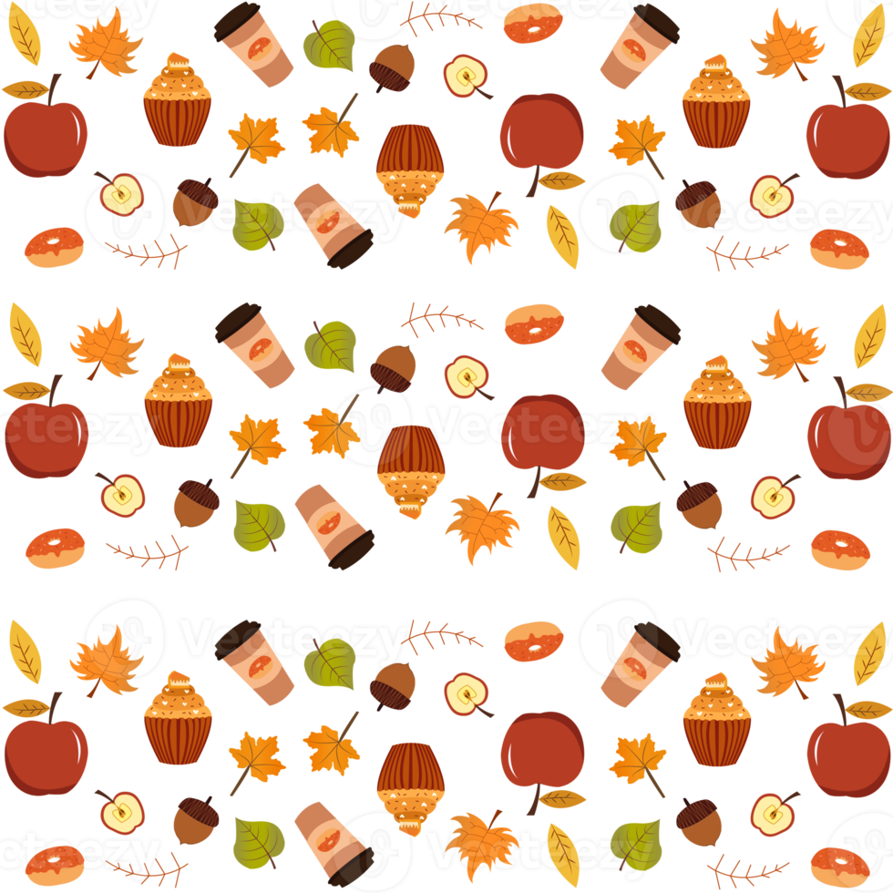 Fall Seamless Pattern png