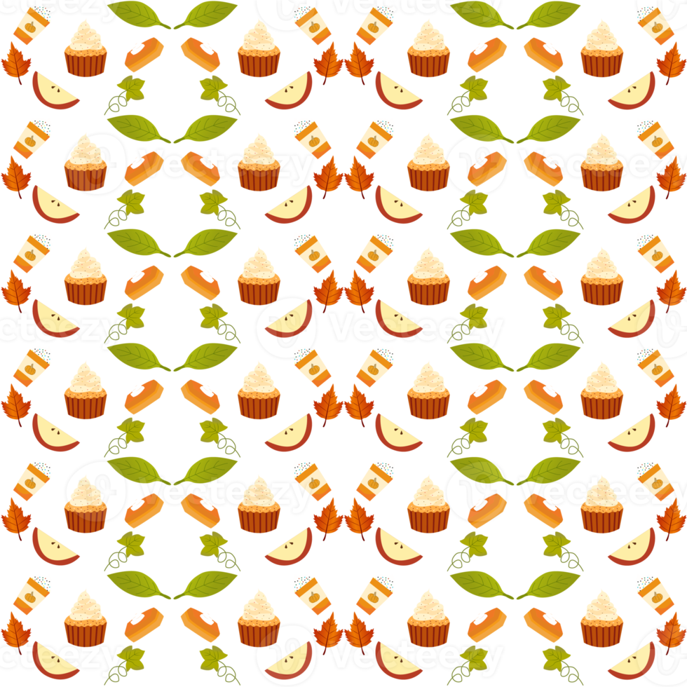 Fall Seamless Pattern png