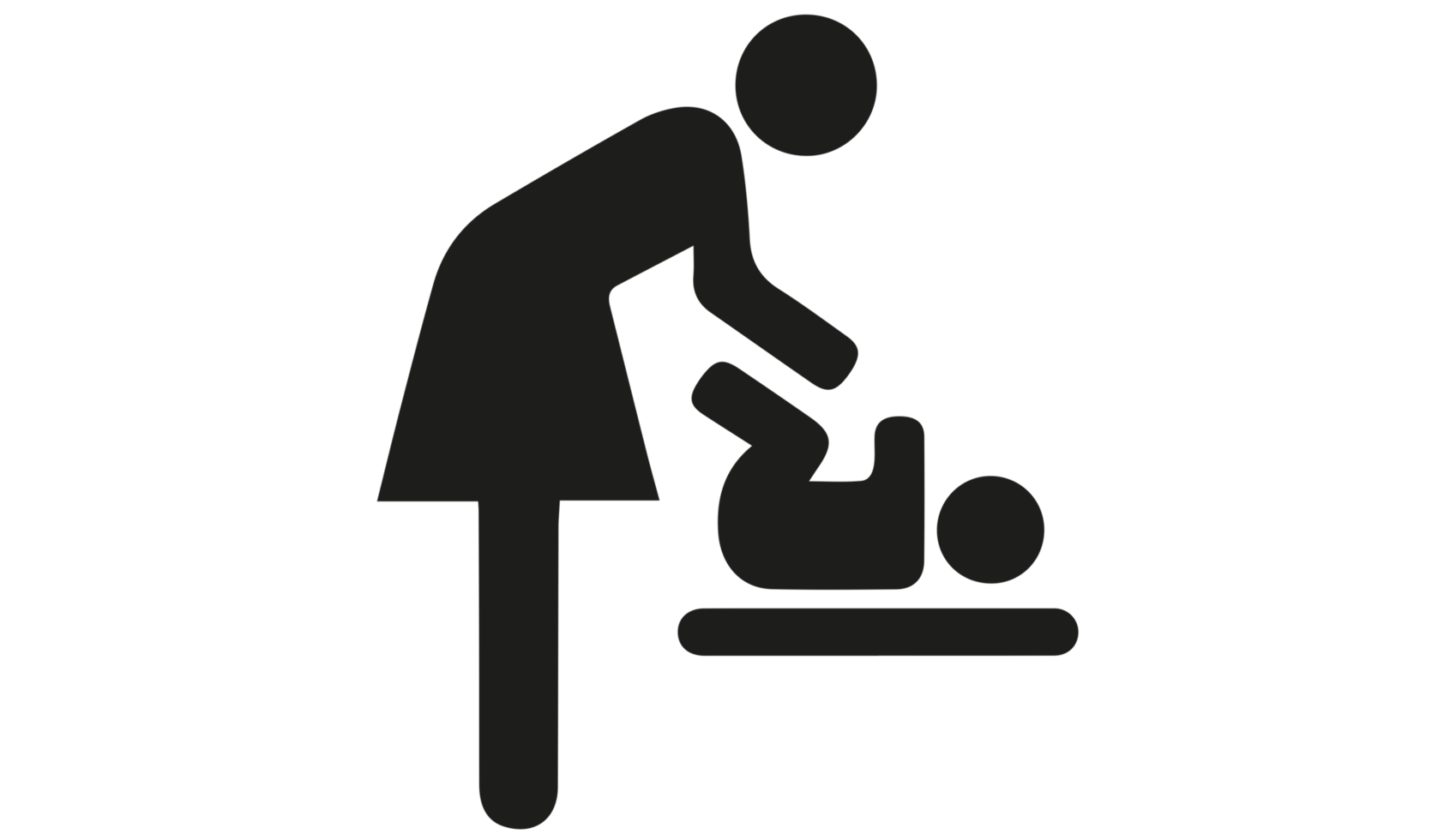 Toilet icon, symbol, toilet sign on Transparent Background PNG