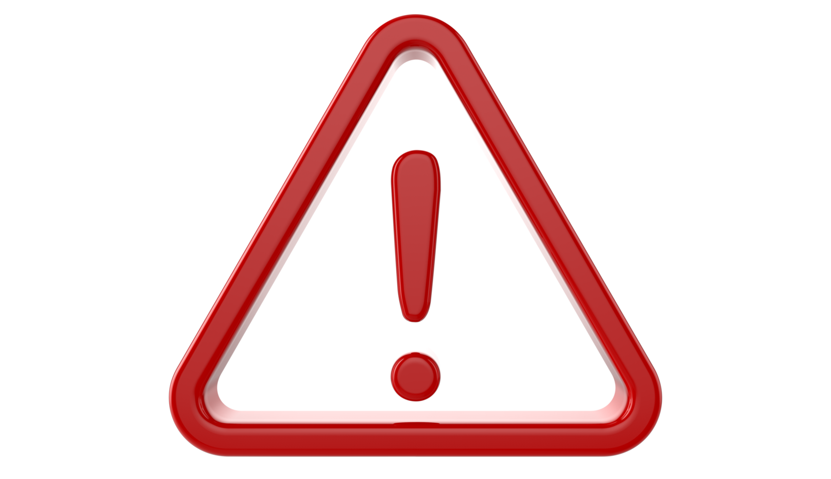 Warning caution sign on Transparent Background PNG