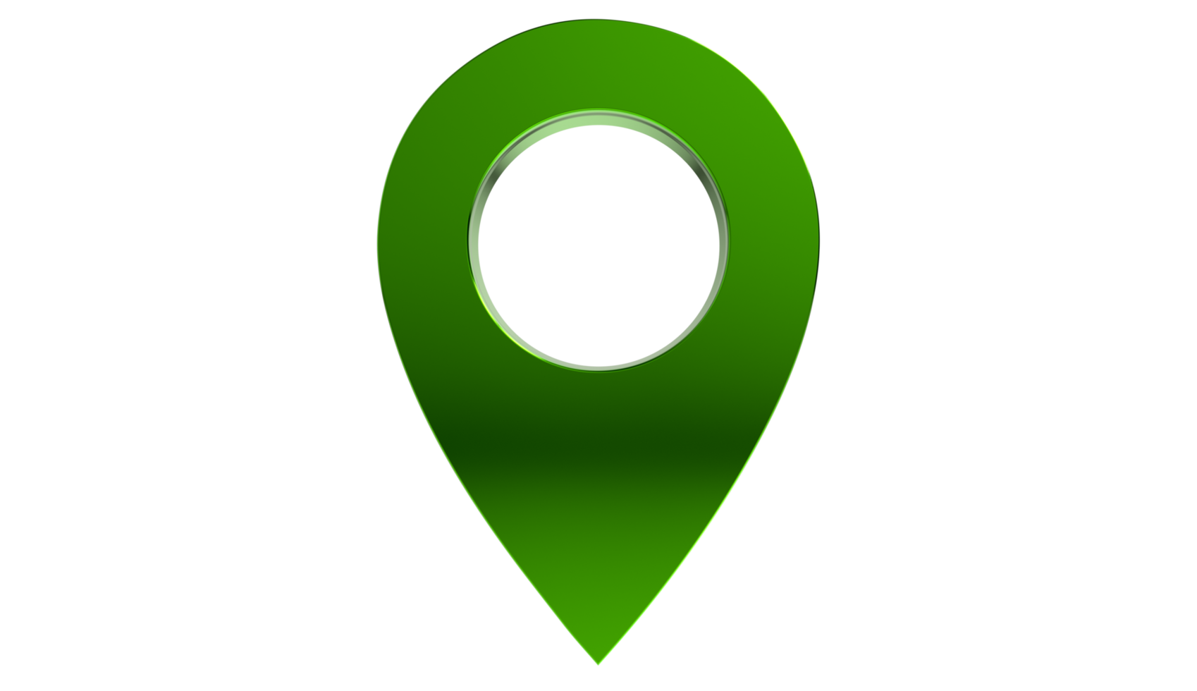 Locator mark of map and location pin on Transparent Background png