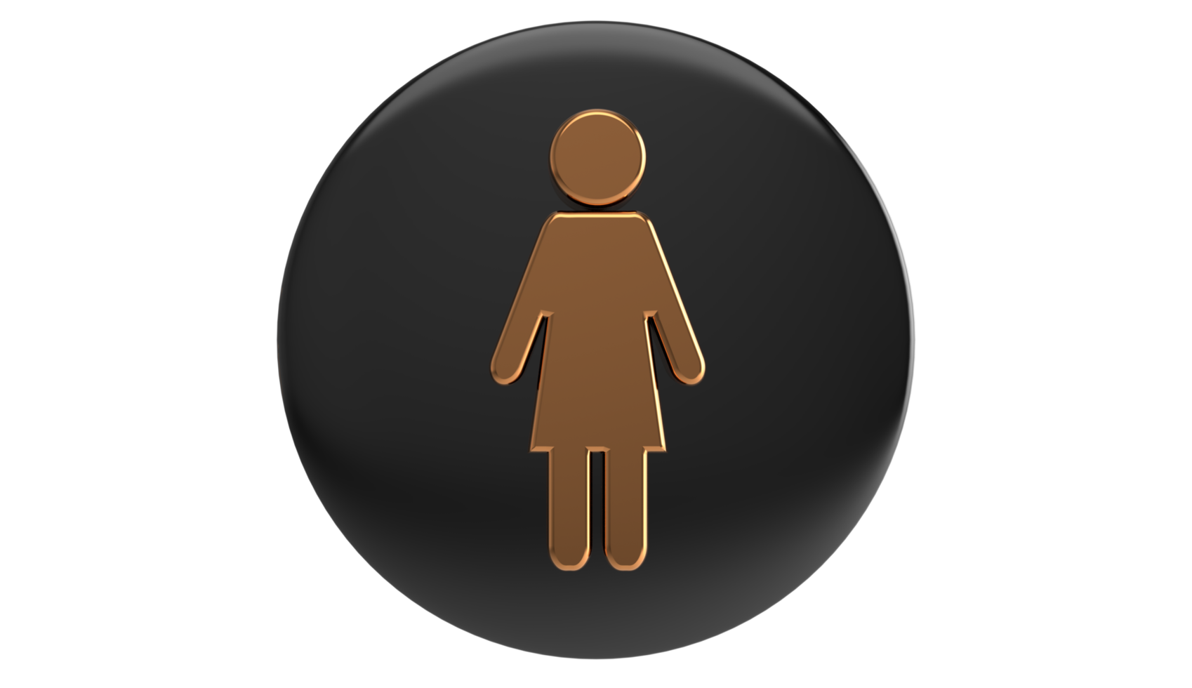 Toilet icon, symbol, toilet sign on Transparent Background PNG