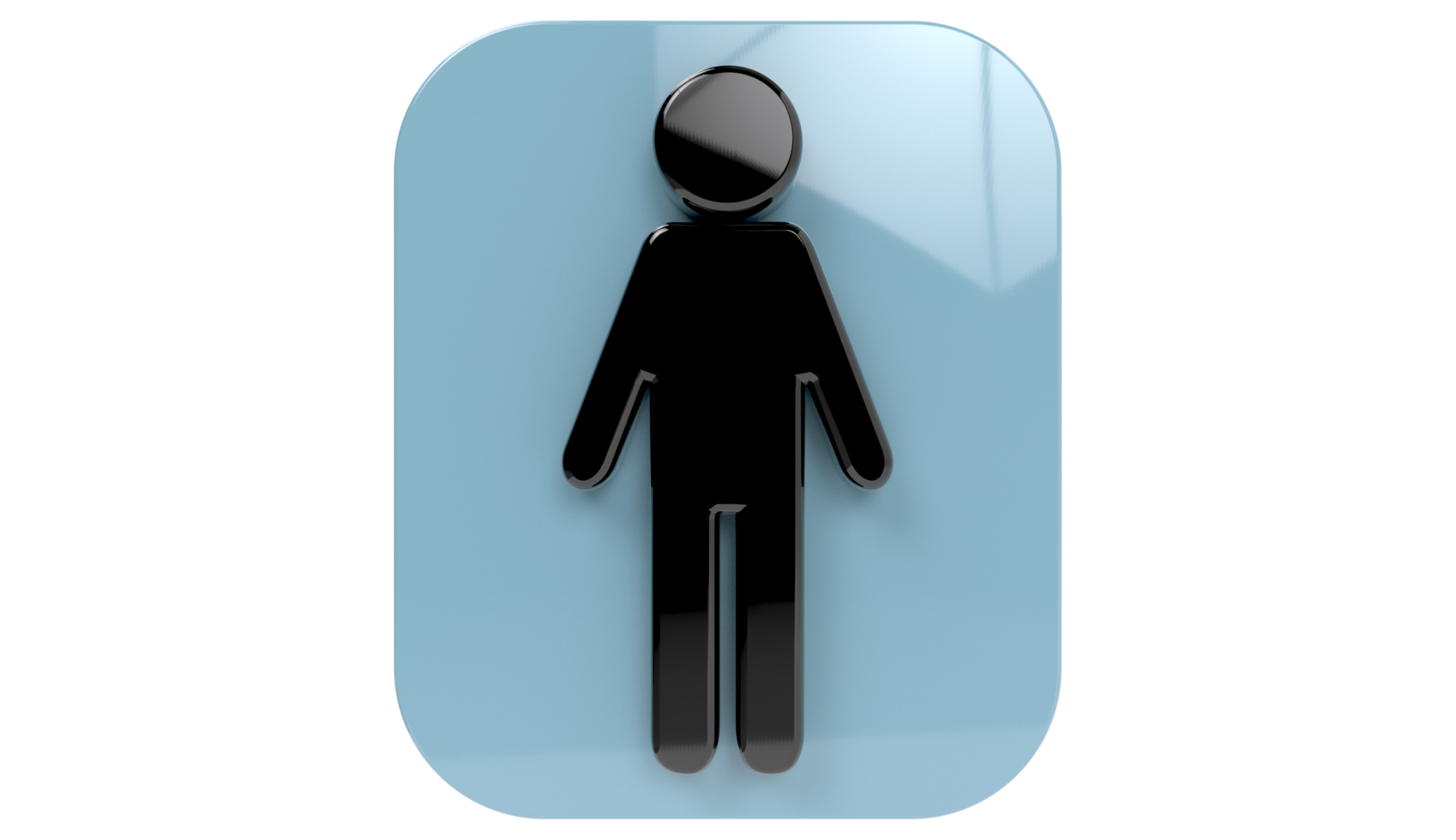 icône de toilette, symbole, signe de toilette sur fond transparent png