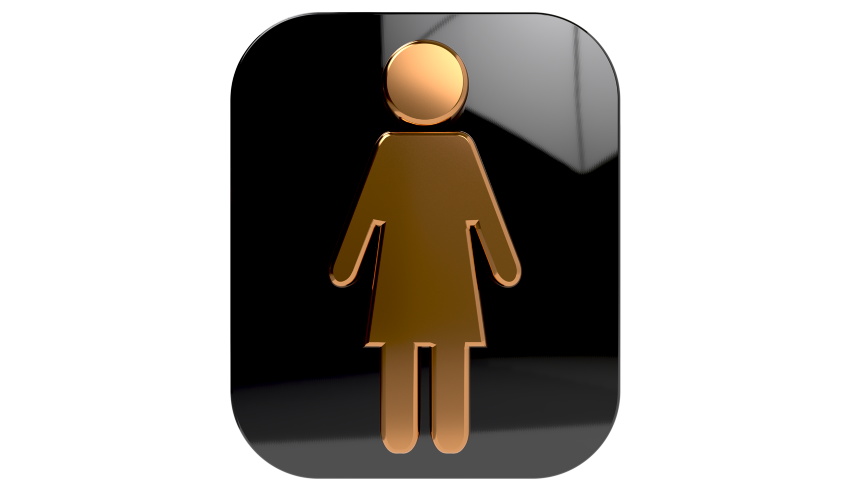 Toilet icon, symbol, toilet sign on Transparent Background PNG