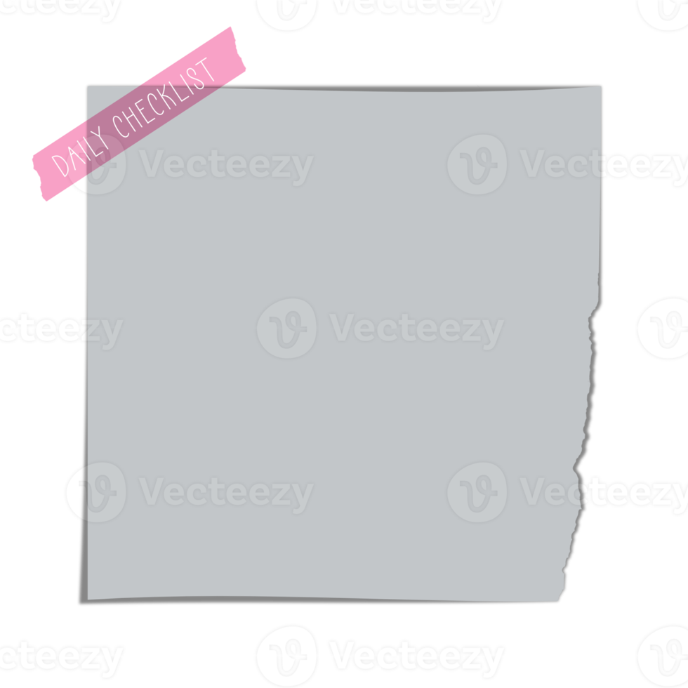 Digital Sticky Notes Cute Paper png