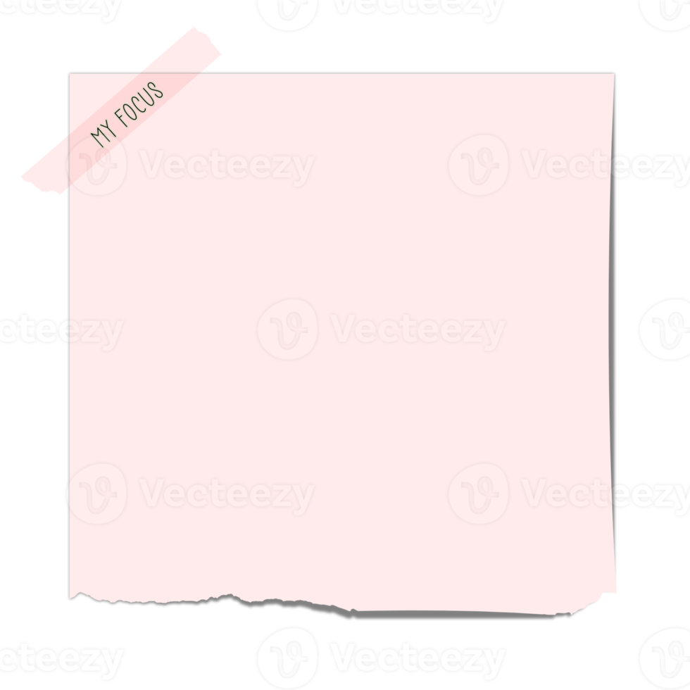 Digital Sticky Notes Cute Paper png