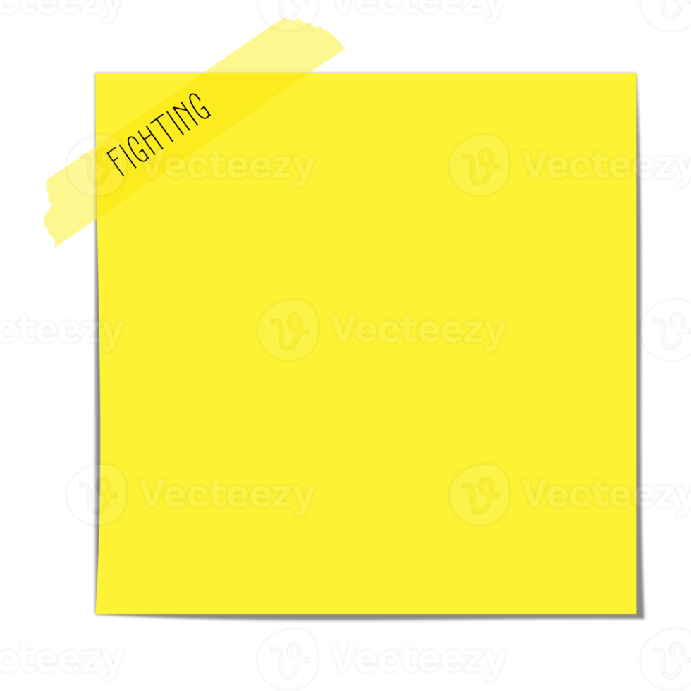 Digital Sticky Notes Cute Paper png