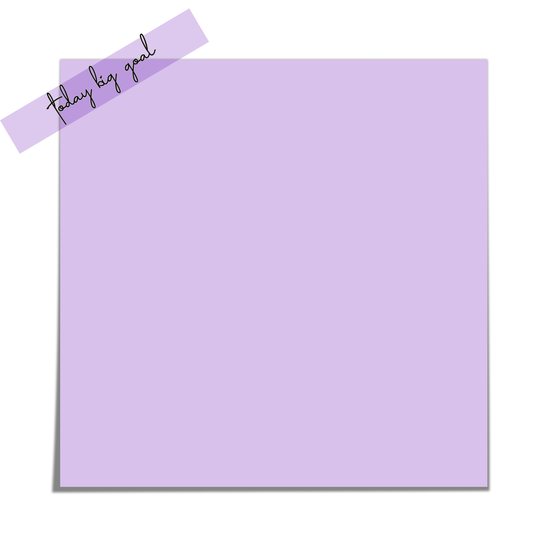 Digital Sticky Notes Cute Paper 14204103 PNG