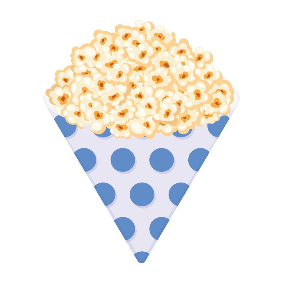 Look at this flat design of popcorn vector