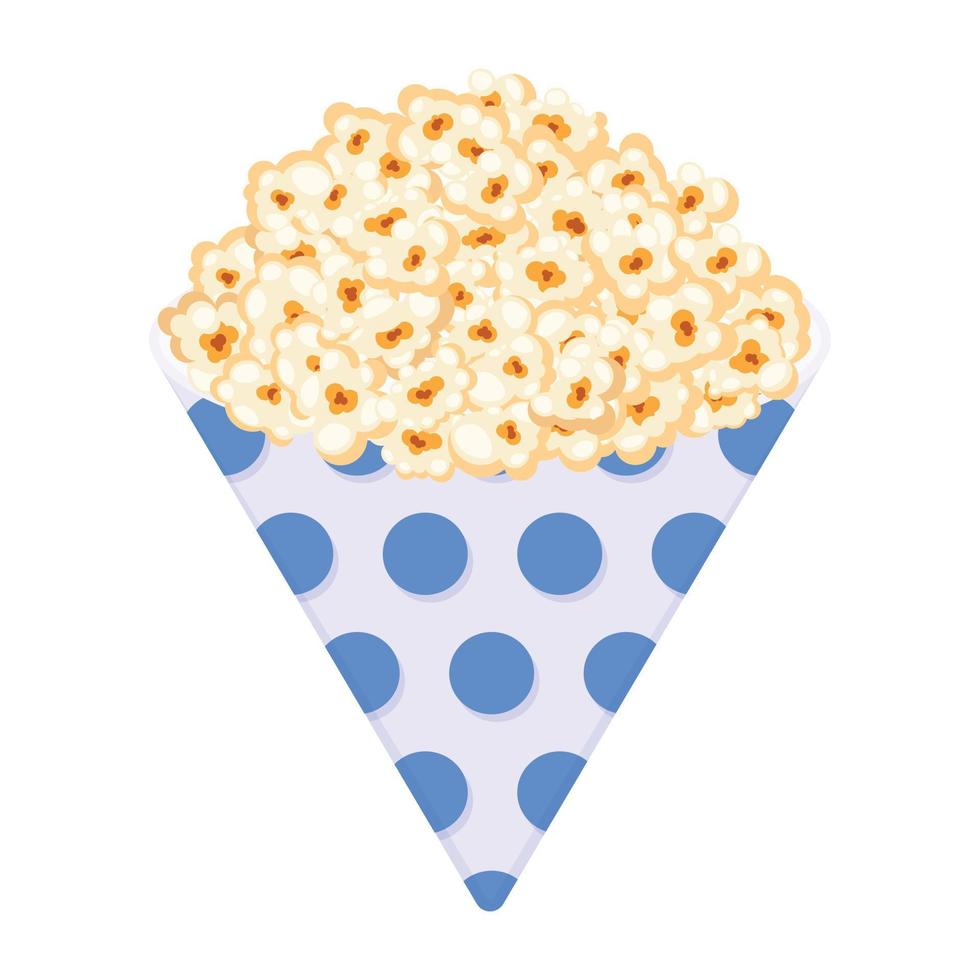 Look at this flat design of popcorn vector