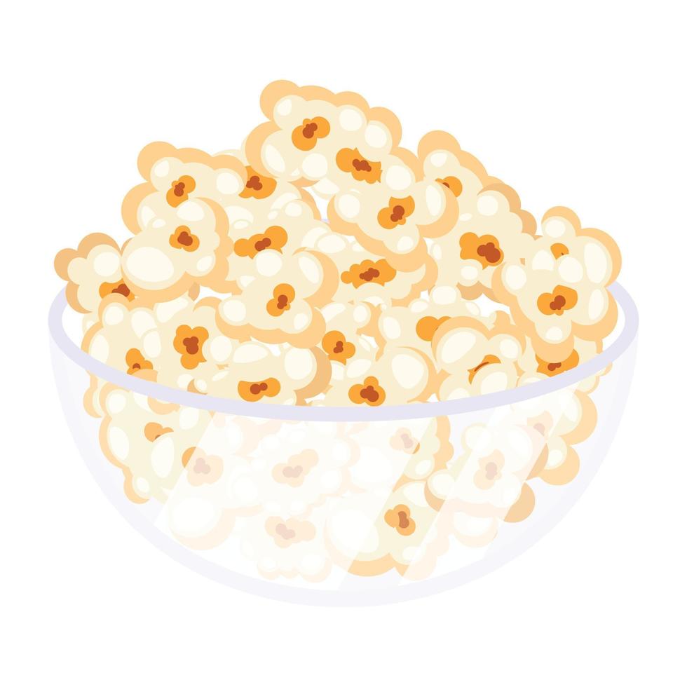 Look at this flat design of popcorn vector