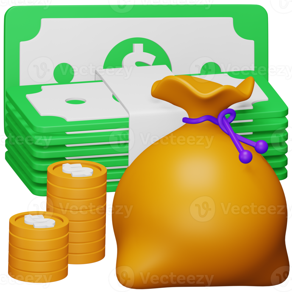 Fund 3d rendering isometric icon. png