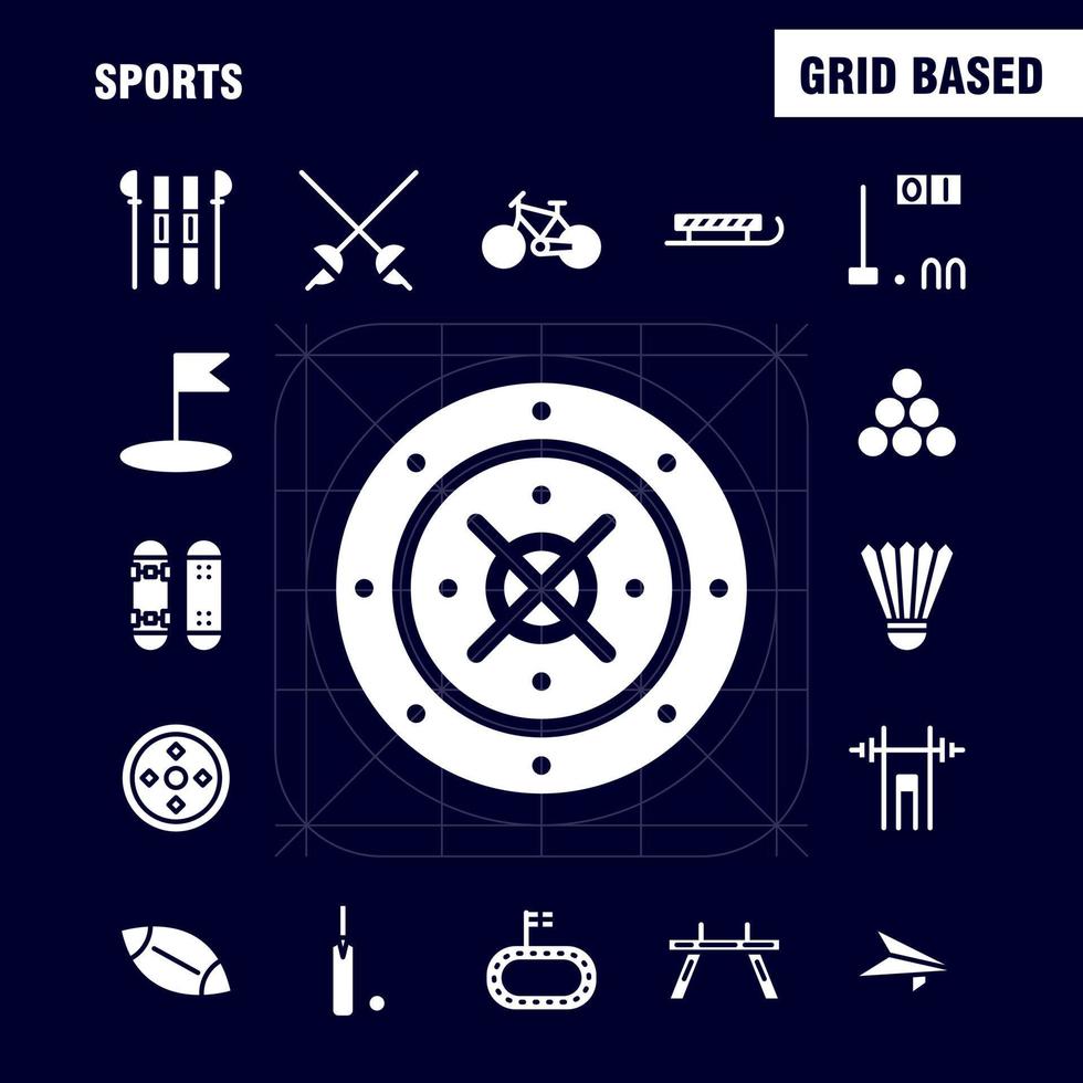 Sports Solid Glyph Icon Pack For Designers And Developers Icons Of Mat Sport Sports Yoga Billiards Pool Snooker Sport Vector
