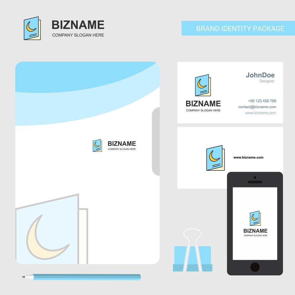 Halloween card Business Logo File Cover Visiting Card and Mobile App Design Vector Illustration