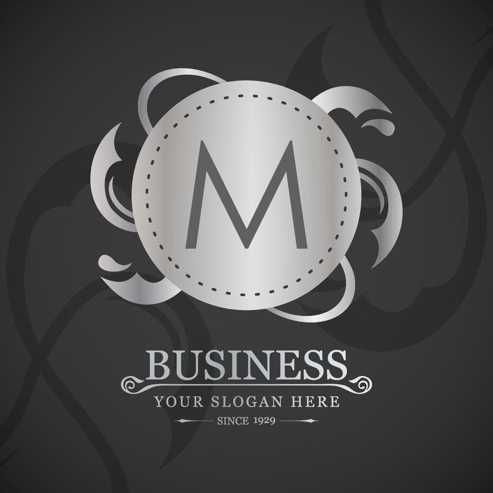 Alphabetical logo design and typography vector