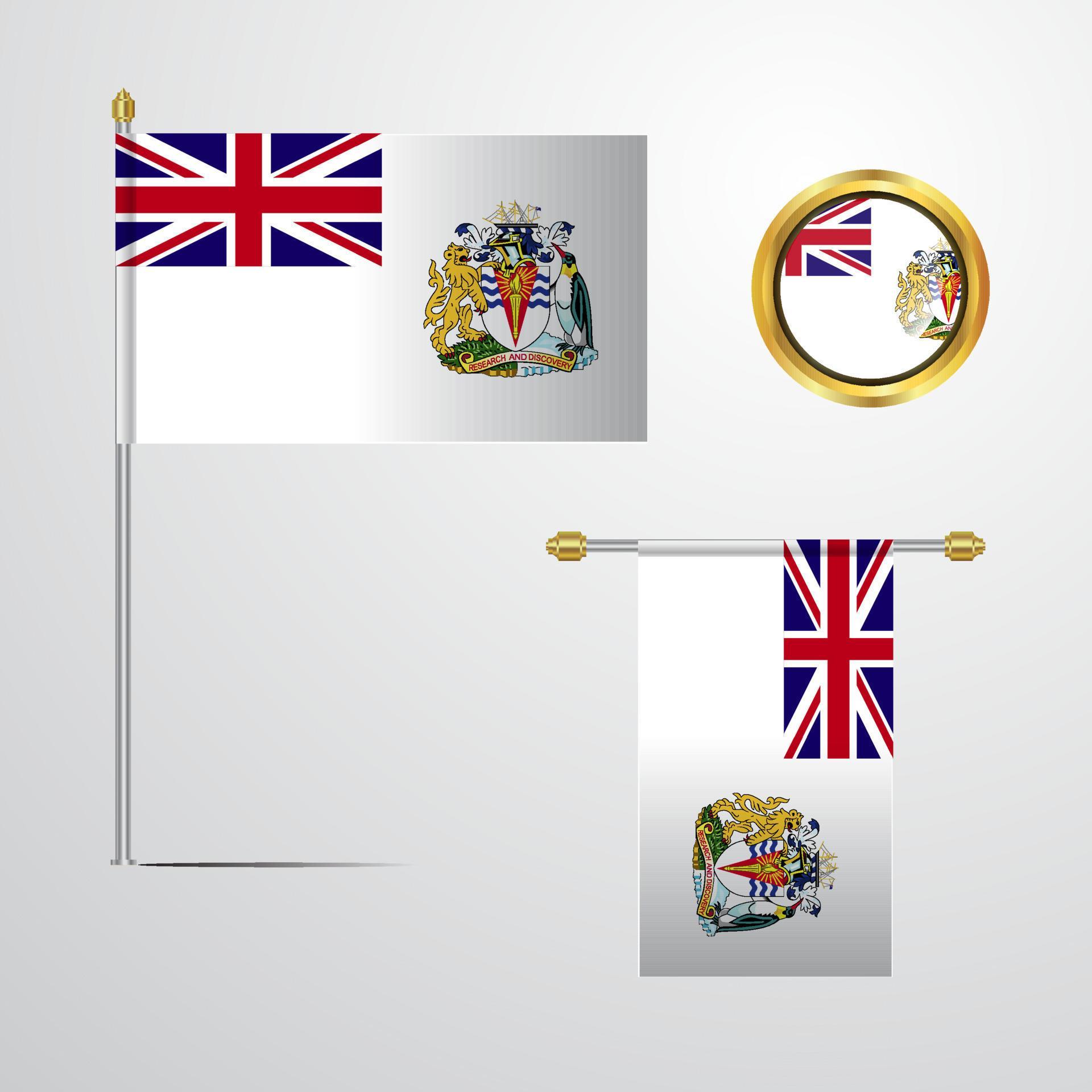 British antarctic Territory 14210443 Vector Art at Vecteezy