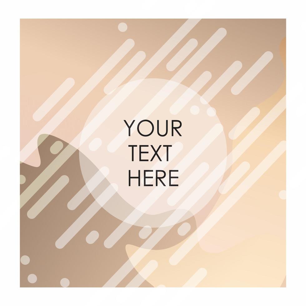 Brown and white pattern background vector
