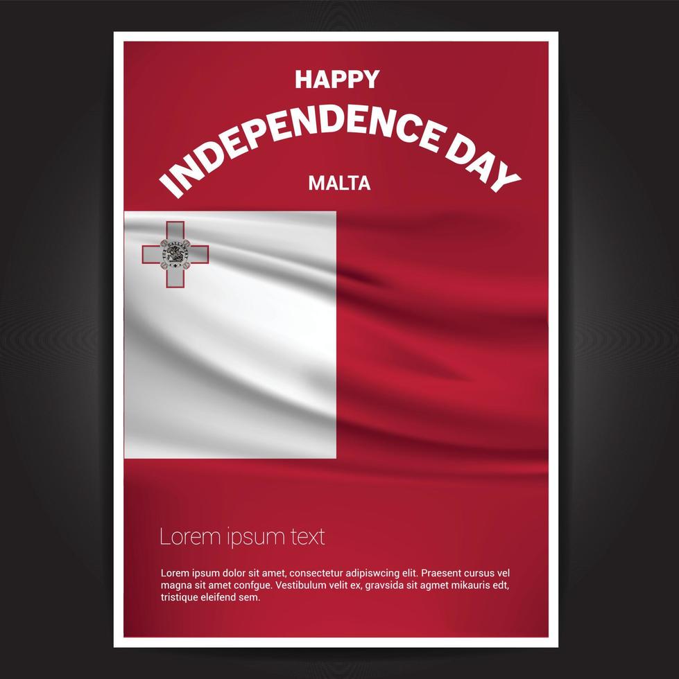 Happy Indpendence day design card vector with flags