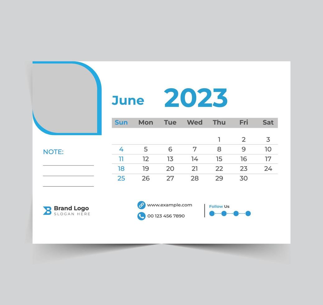 2023 calendar happy new year design vector