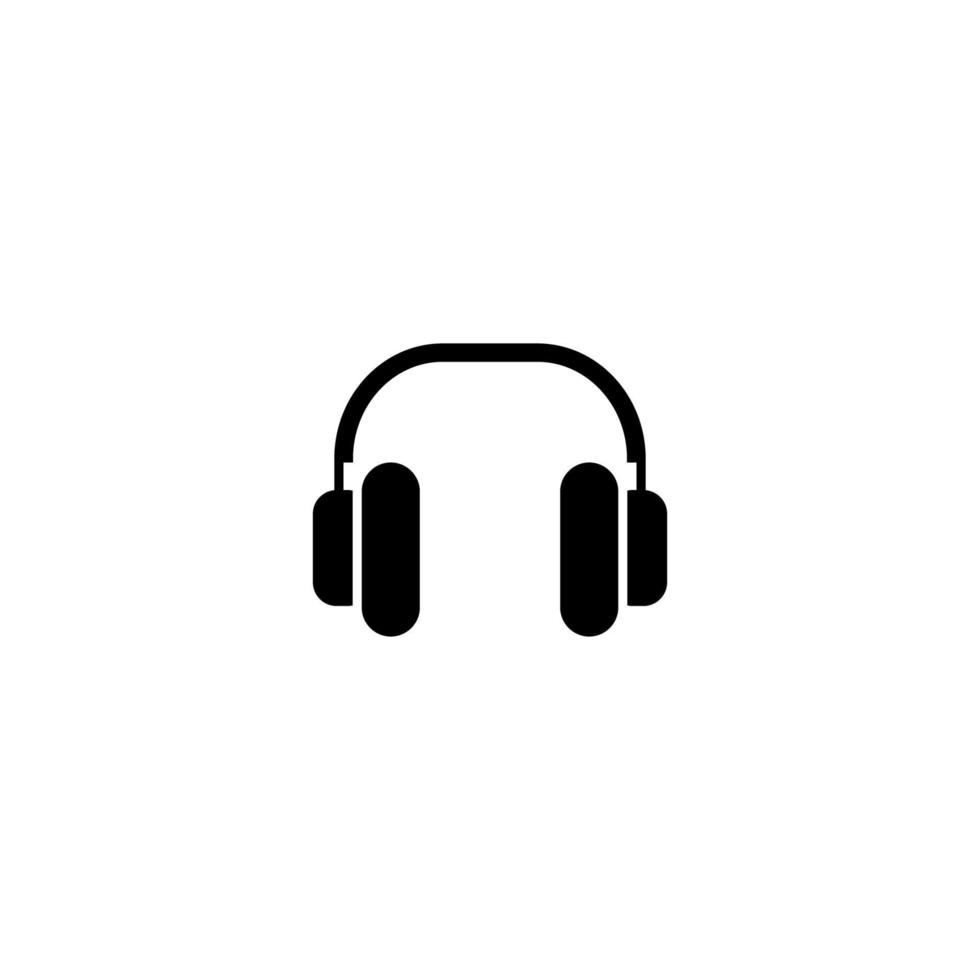 headphone icon illustration vector