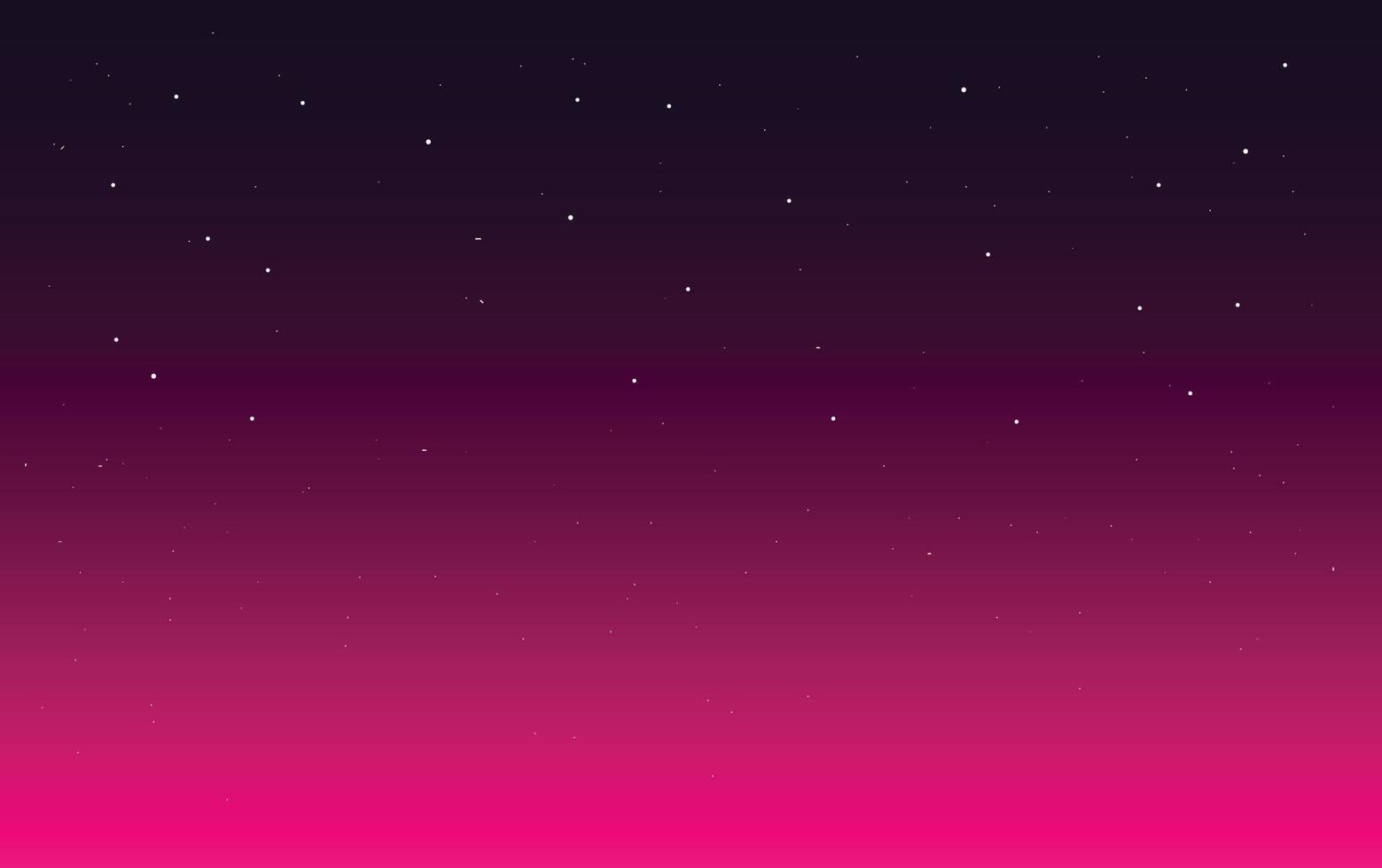 night view design with many stars vector