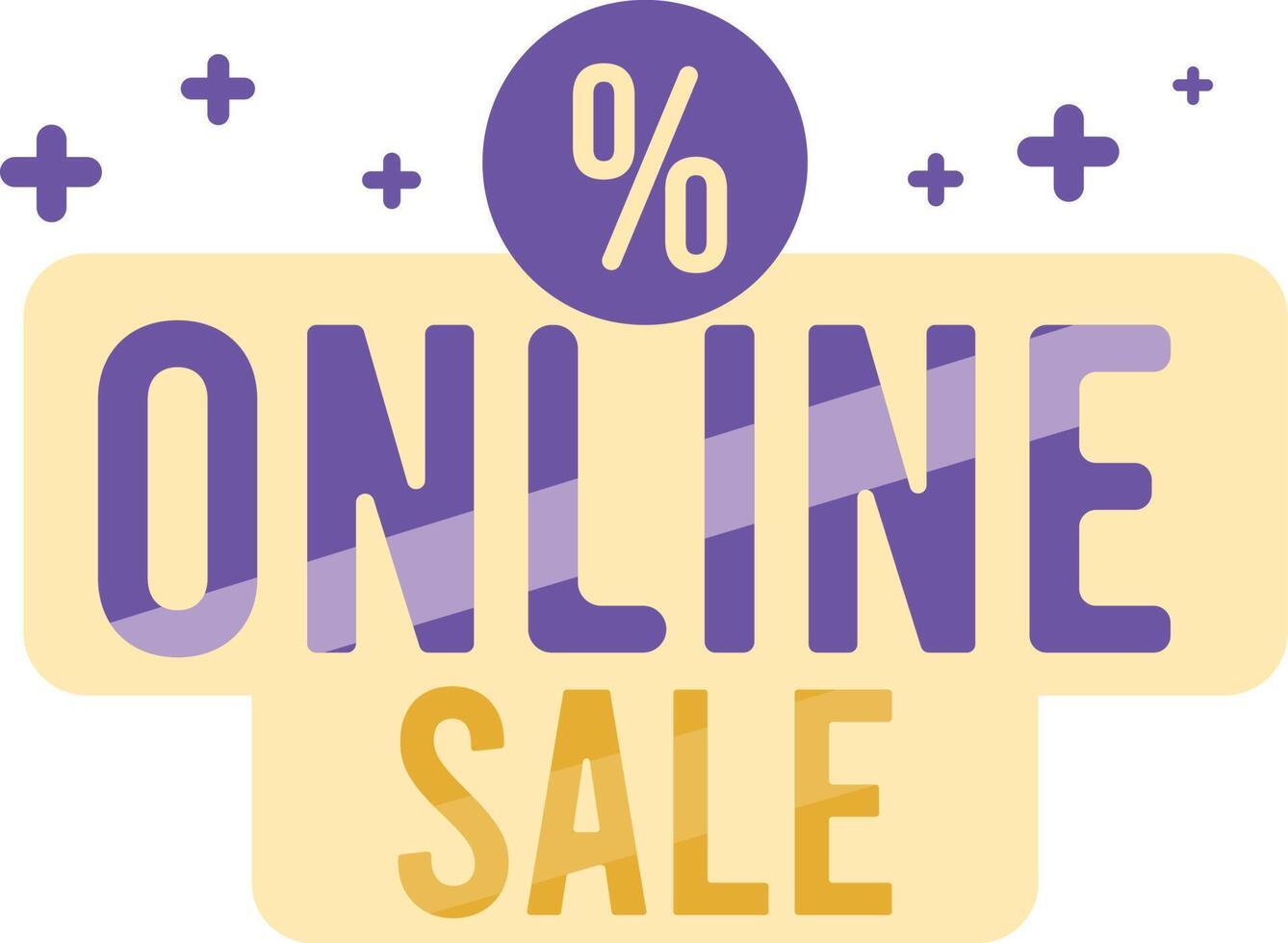 Online Sale Promo Element 14213138 Vector Art at Vecteezy