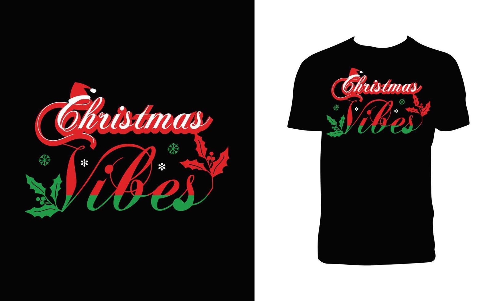 Creative Christmas T Shirt Design vector