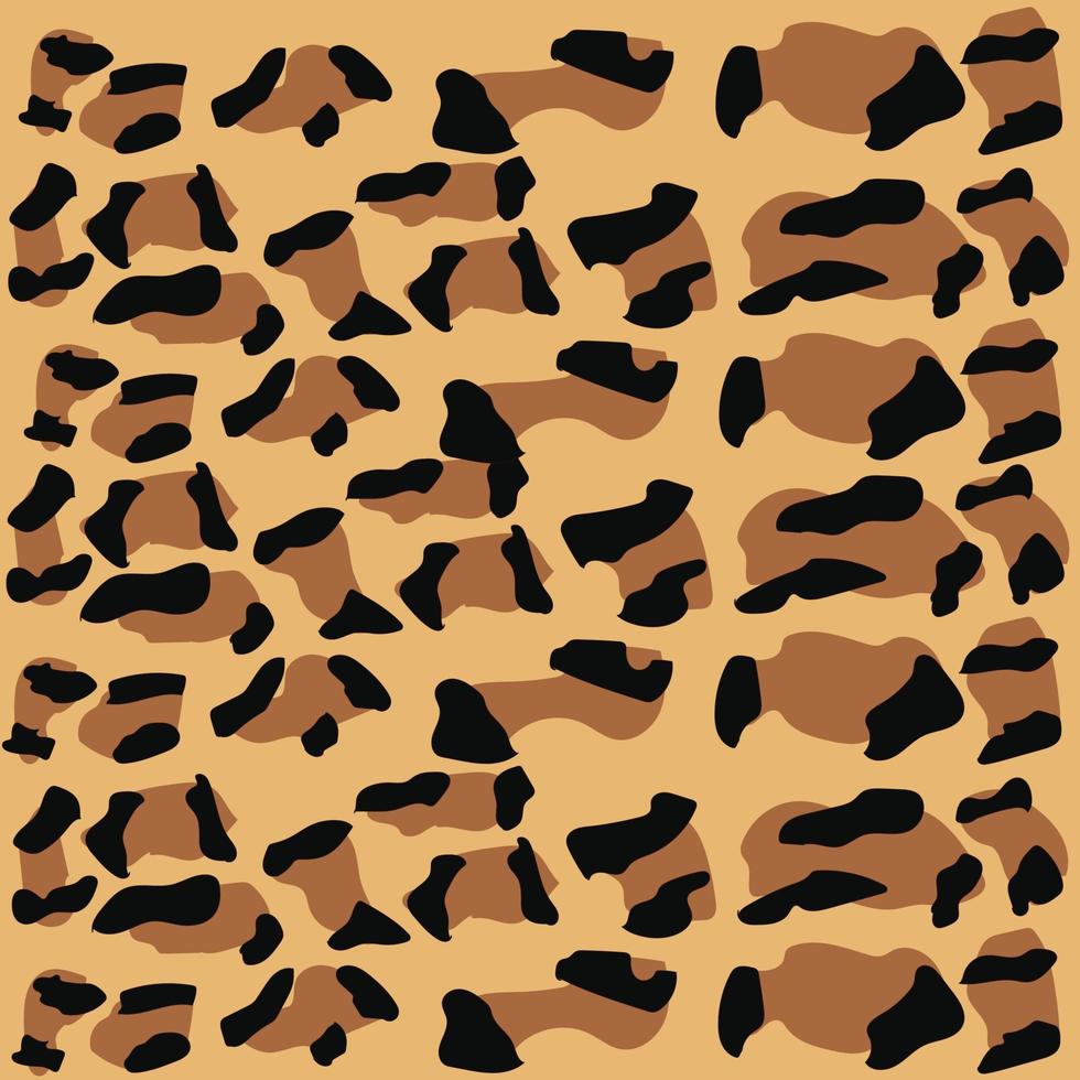 Leopard Seamless Pattern vector