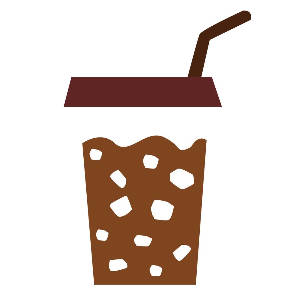 Iced Coffee Vector