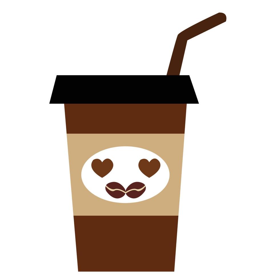 Iced Coffee Vector