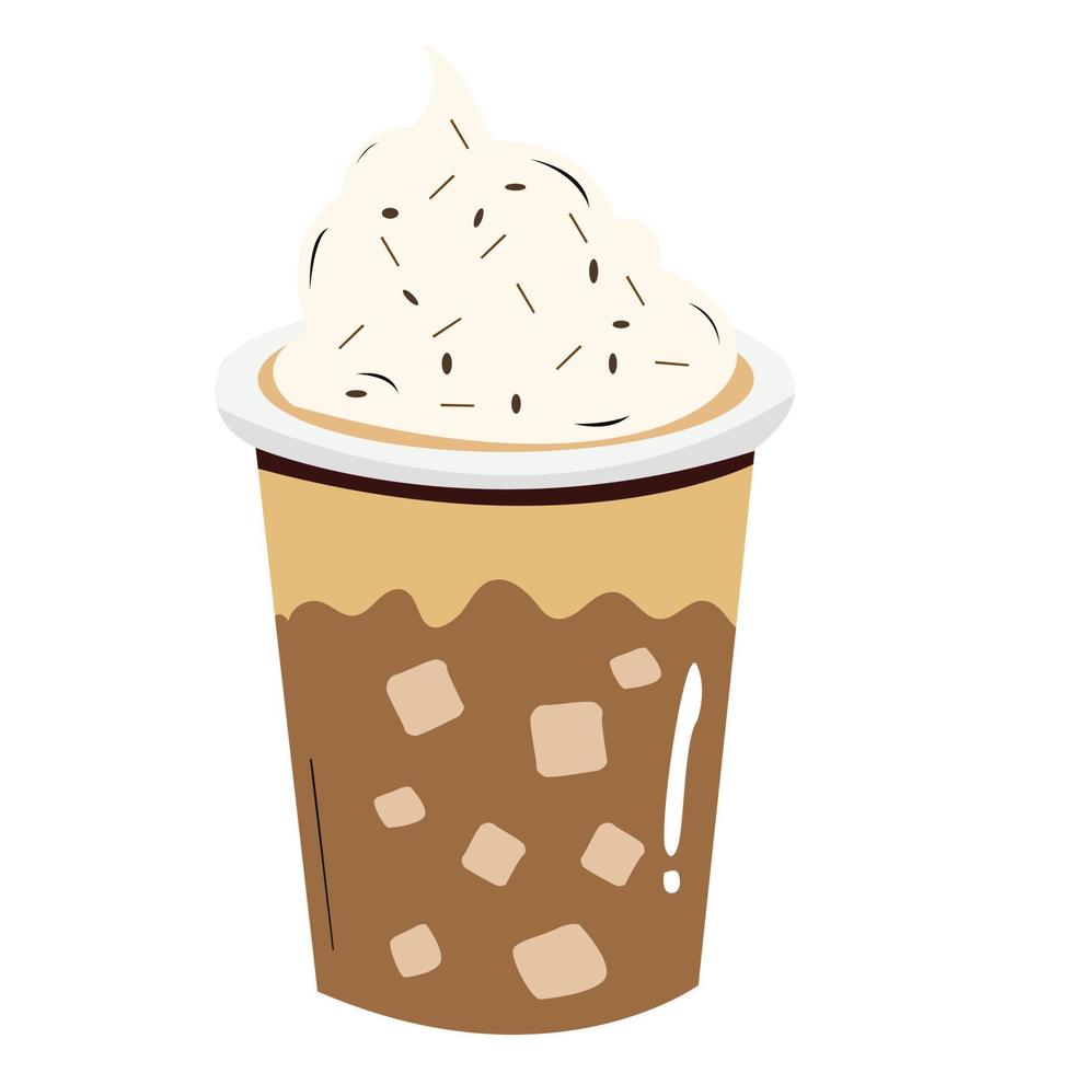 Iced Coffee Vector