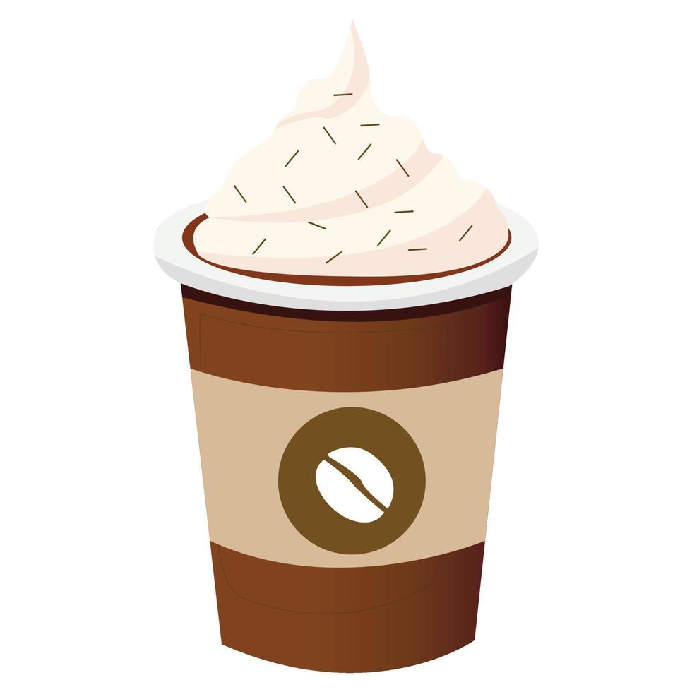 Iced Coffee Vector