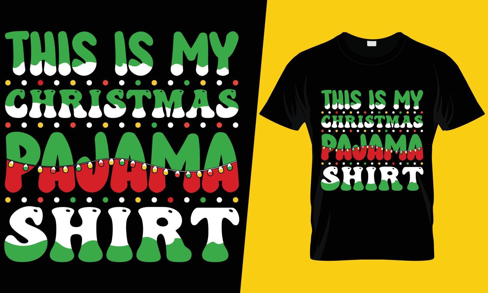 Christmas T-Shirt Design vector