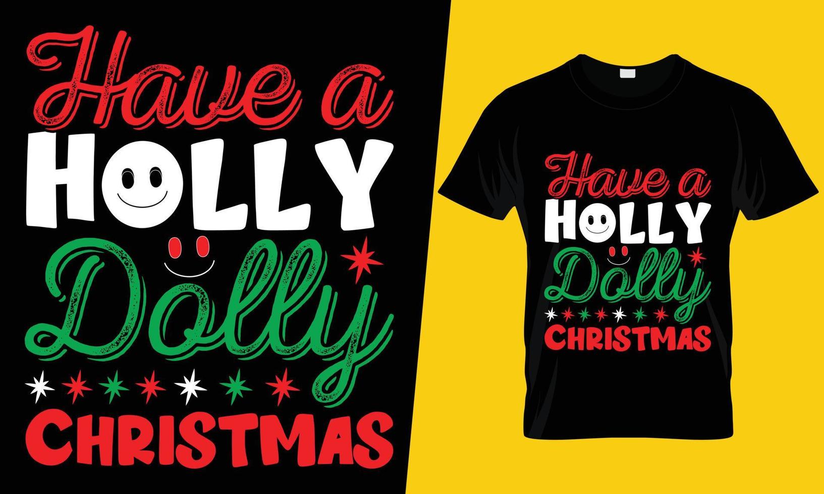 Christmas T-Shirt Design vector