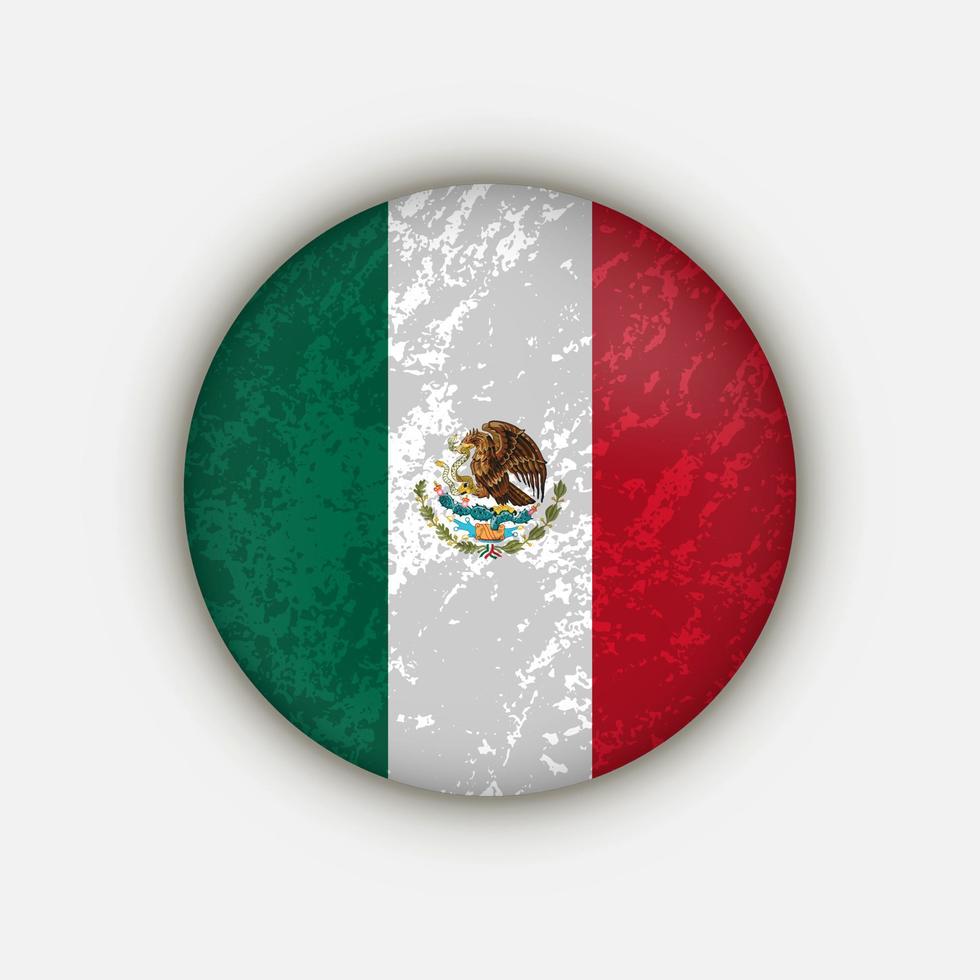 pais mexico. bandera de méxico ilustración vectorial vector