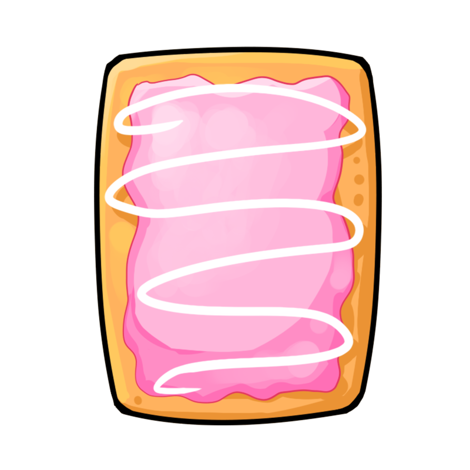 Free Toaster Pastry Pink Noface Breakfast 14214943 PNG with Transparent
