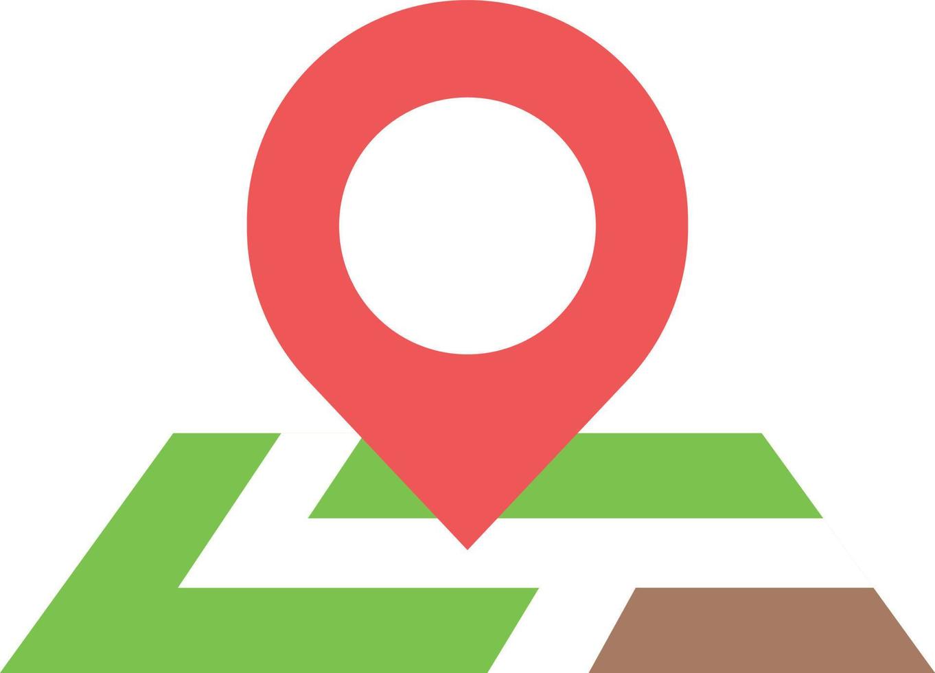 mark location pin maps vector