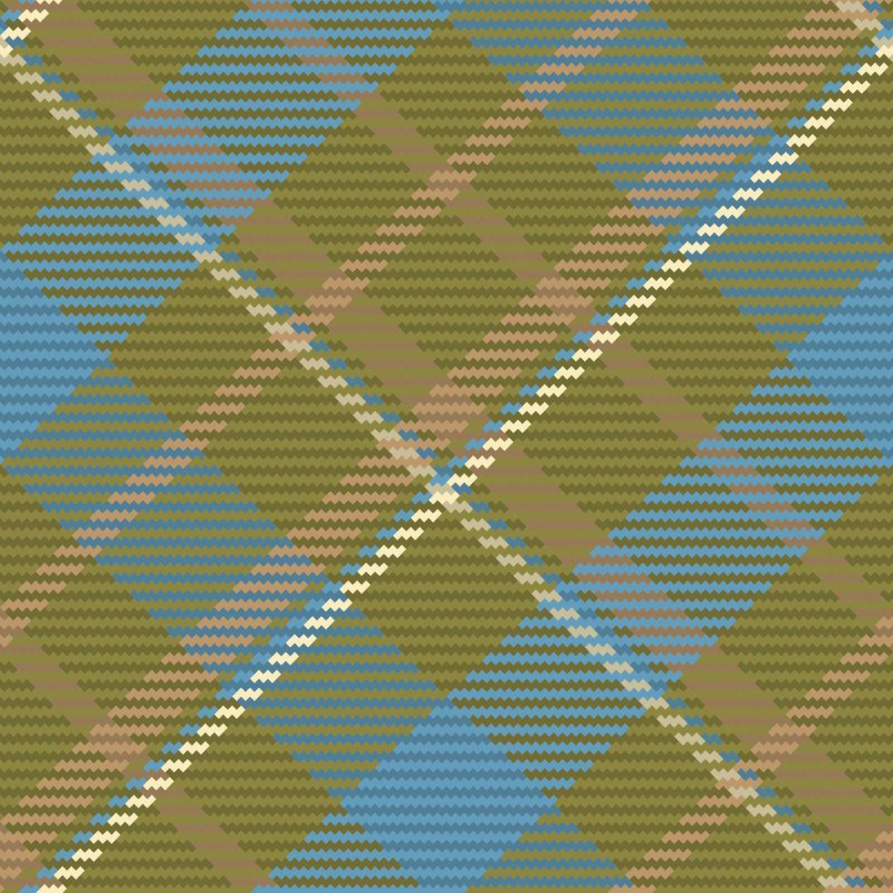 Seamless pattern of scottish tartan plaid. Repeatable background with check fabric texture. Vector backdrop striped textile print.