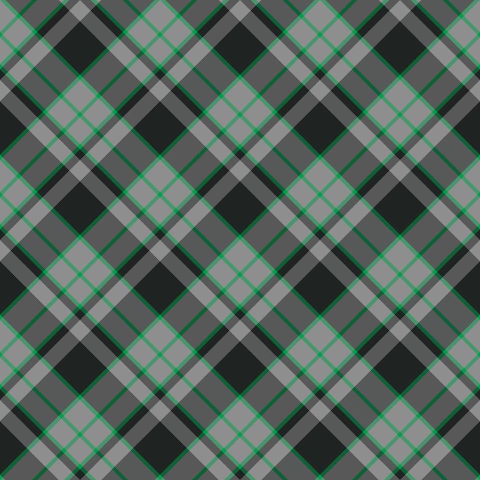 Plaid seamless pattern. Vector background of textile ornament. Flat fabric design.