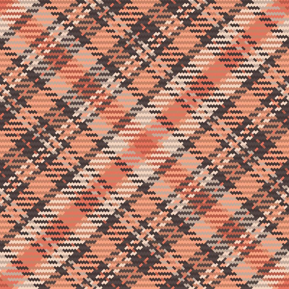 Seamless pattern of scottish tartan plaid. Repeatable background with check fabric texture. Vector backdrop striped textile print.