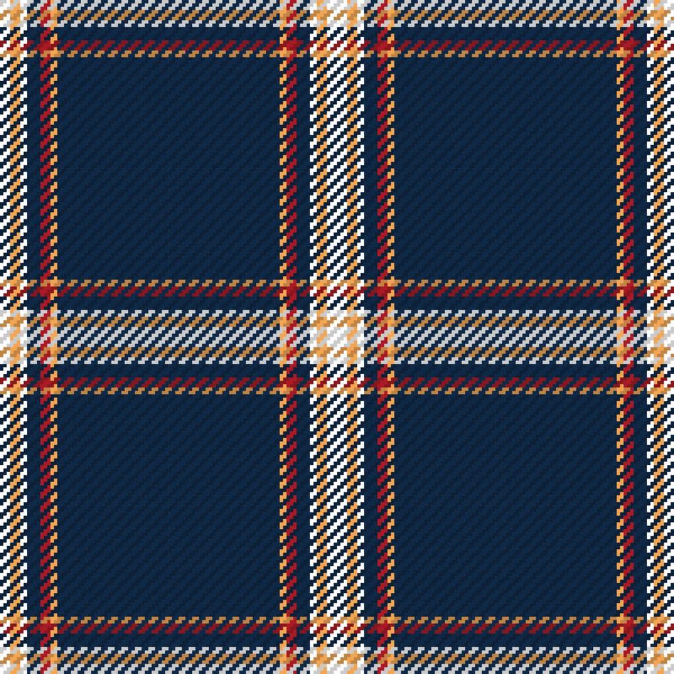 Seamless pattern of scottish tartan plaid. Repeatable background with check fabric texture. Vector backdrop striped textile print.