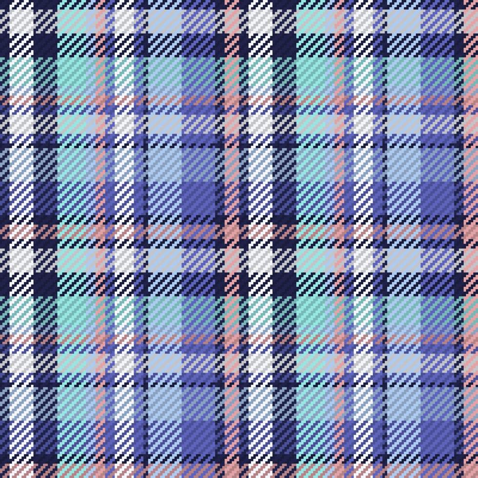 Seamless pattern of scottish tartan plaid. Repeatable background with check fabric texture. Vector backdrop striped textile print.